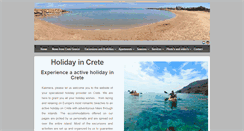 Desktop Screenshot of holiday-in-crete.com